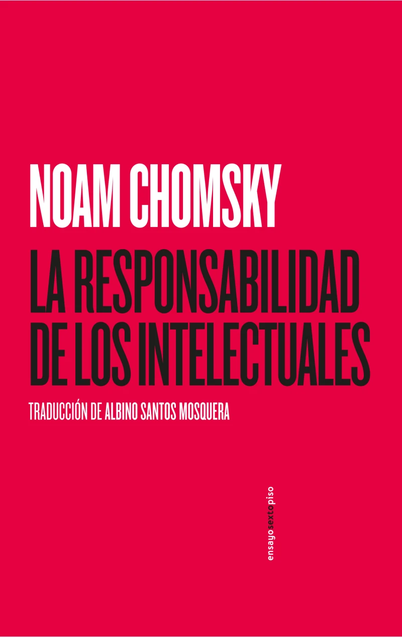 Portada: La responsabilidad de los intelectuales