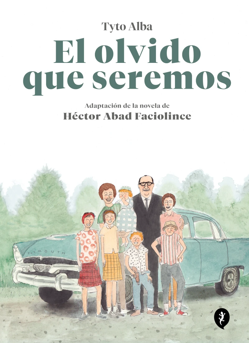 Portada: El olvido que seremos (novela gráfica)