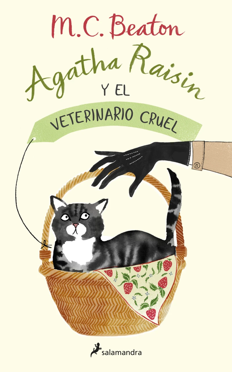 Portada: Agatha Raisin y el veterinario cruel (Agatha Raisin 2)