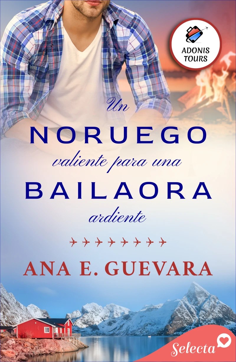 Portada: Un noruego valiente para una bailaora ardiente (Adonis tours 3)