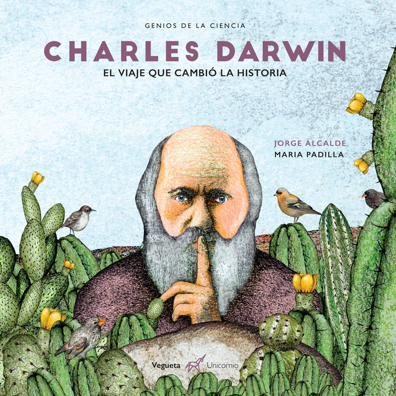 Portada: Charles Darwin. El viaje que cambió la historia