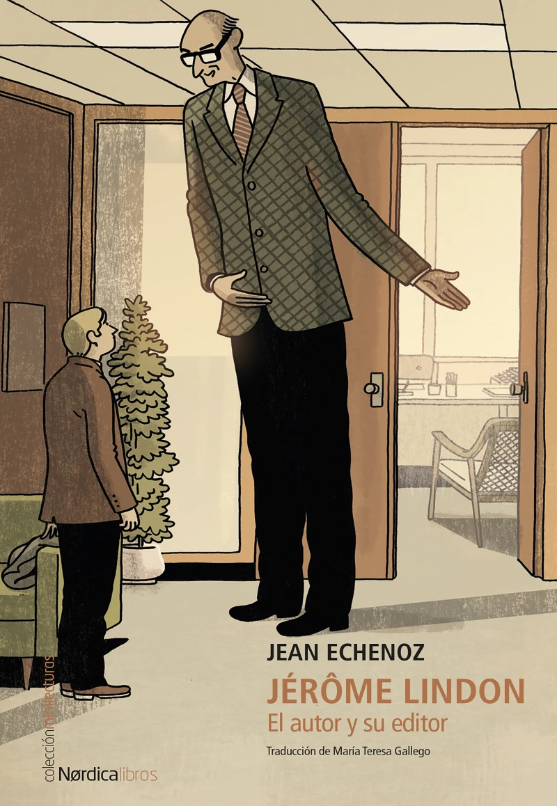 Portada: Jérôme Lindon. El autor y su editor
