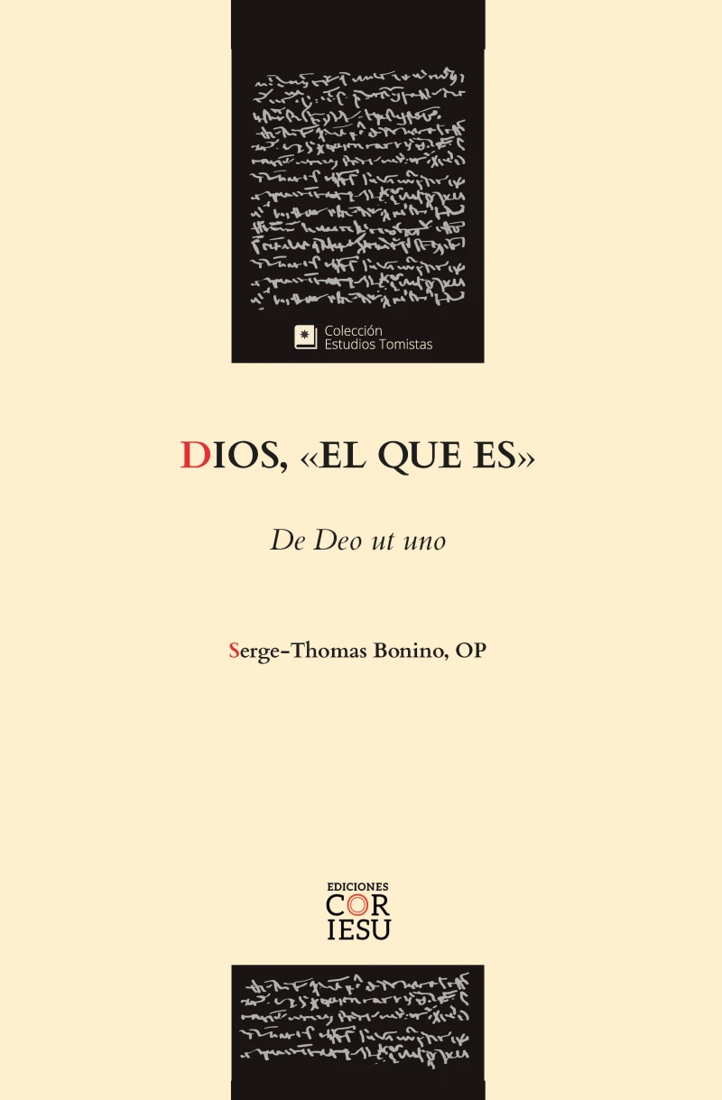 Portada:  Dios, <<El que es>>