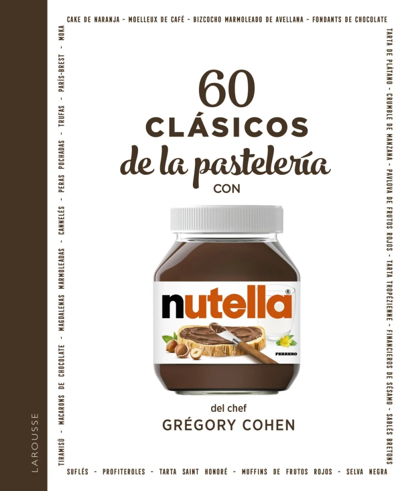 Portada: 60 clásicos de la pastelería con NUTELLA®