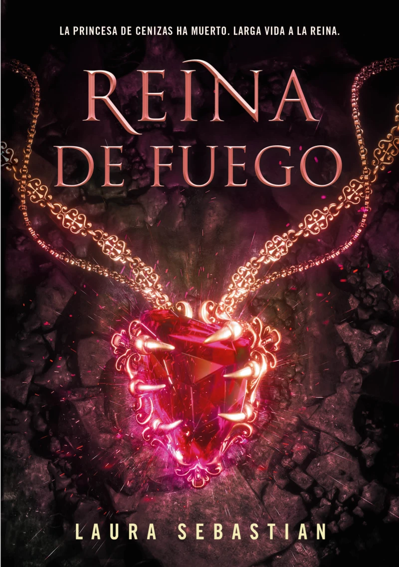 Portada del tomo 3: Reina de fuego