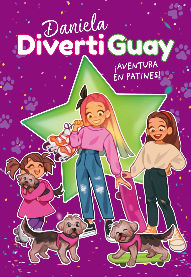 Portada del tomo 5: ¡Aventura en patines!