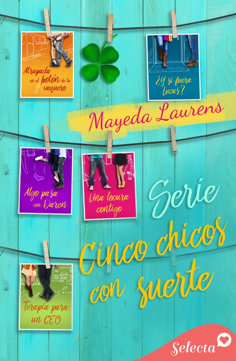 Portada: Pack Cinco chicos con suerte