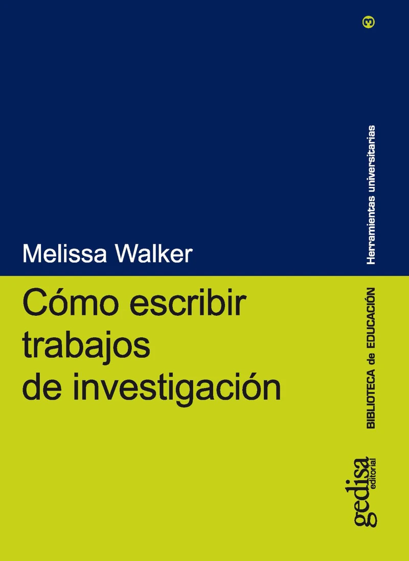 Portada: Cómo escribir trabajos de investigación