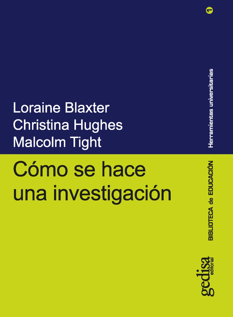 Portada: Cómo se hace una investigación