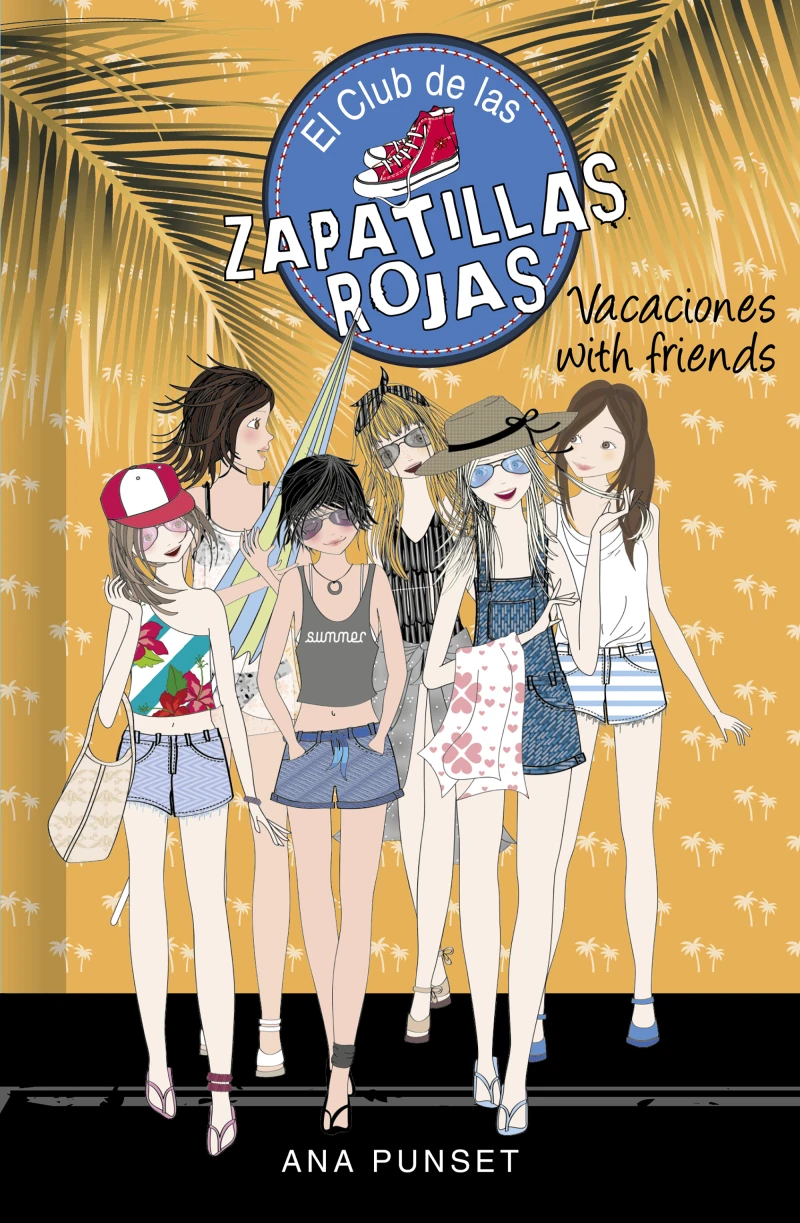 Portada: El Club de las Zapatillas Rojas 19 - Vacaciones with friends