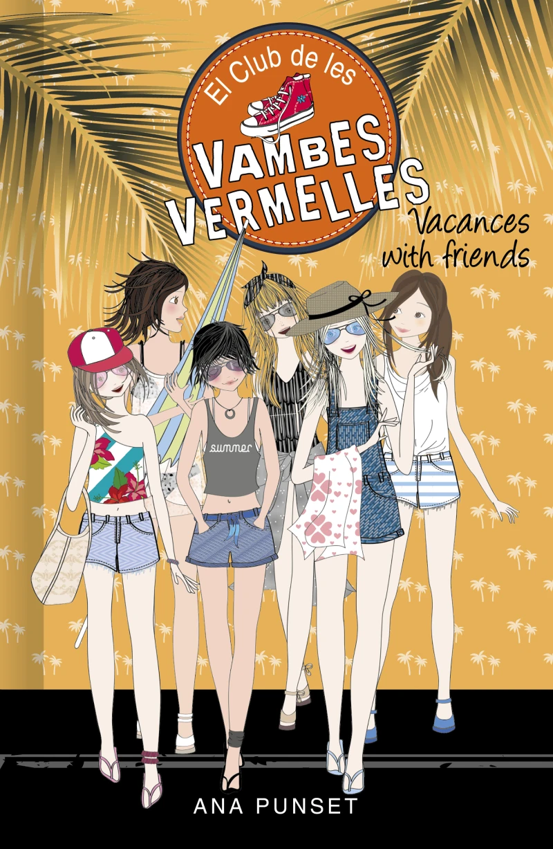 Portada: El Club de les Vambes Vermelles 19 - Vacances with friends
