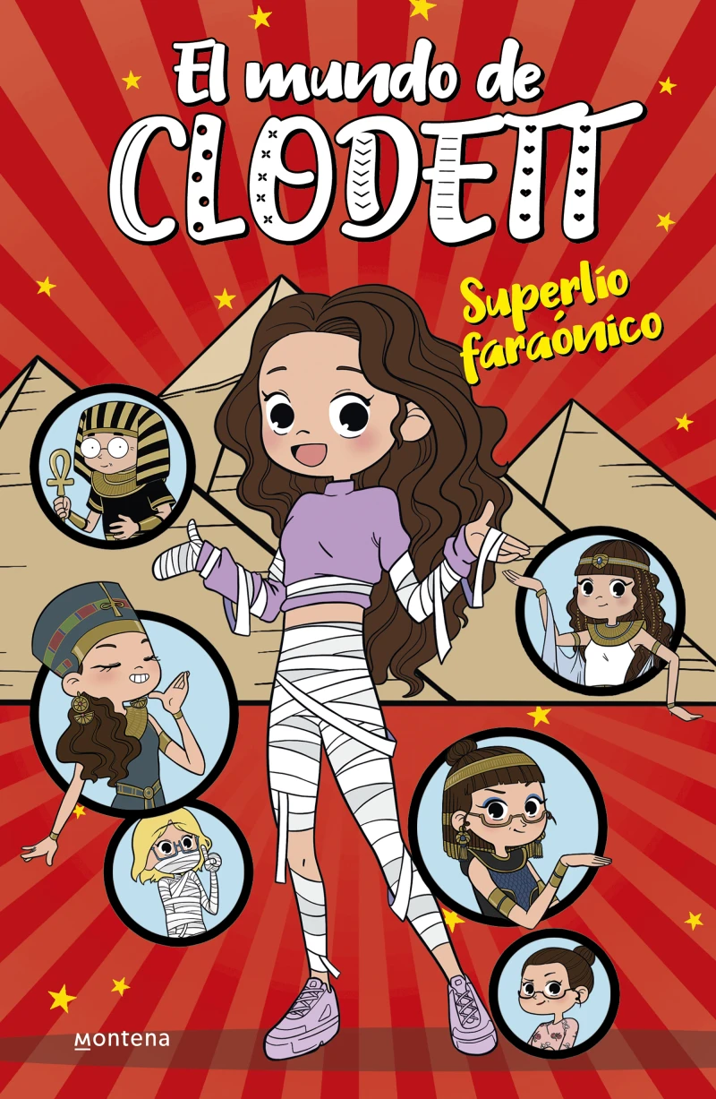 Portada: Superlío faraónico (El mundo de Clodett 8)