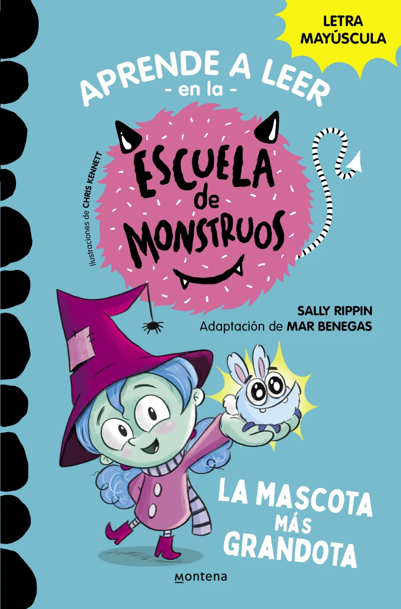 Portada: Aprender a leer en la Escuela de Monstruos 1 - La mascota más grandota
