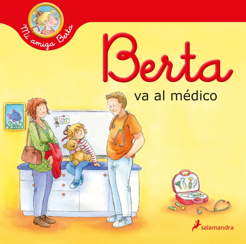 Portada: Berta va al médico (Mi amiga Berta)