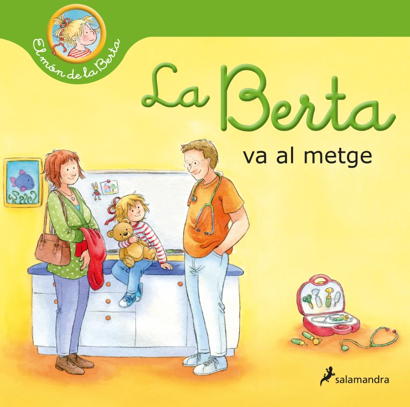 Portada: La Berta va al metge (El món de la Berta)