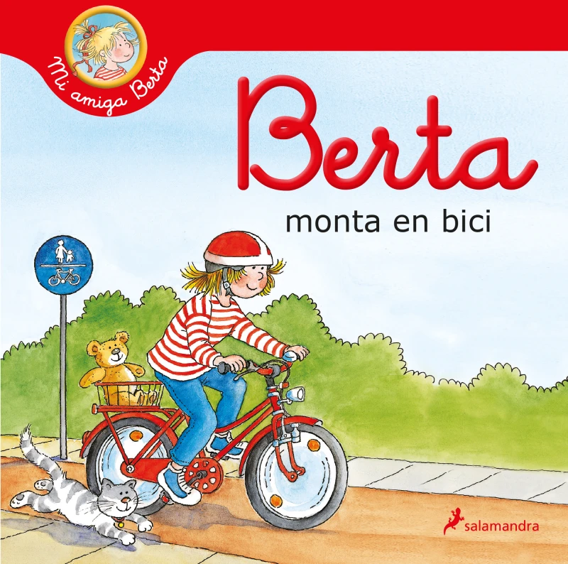 Portada: Berta monta en bici (Mi amiga Berta)