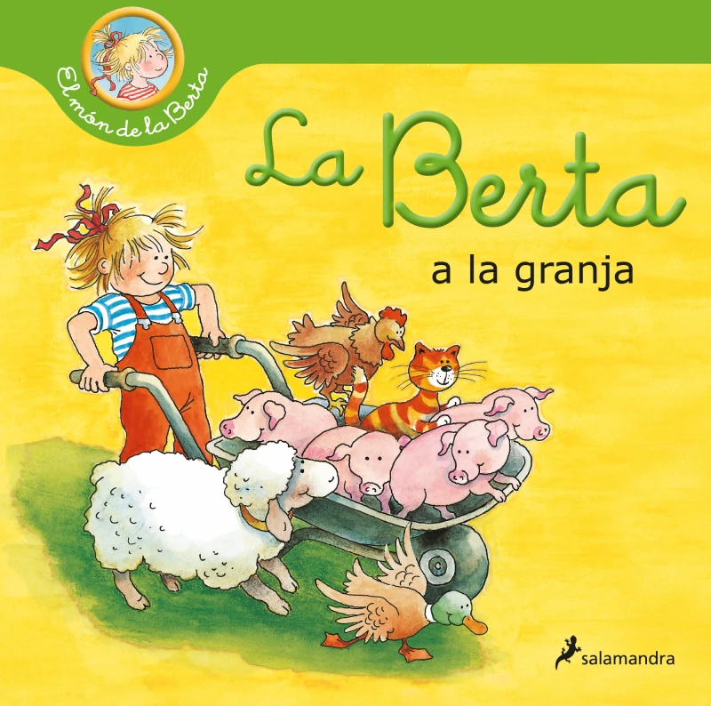 Portada: La Berta a la granja (El món de la Berta)