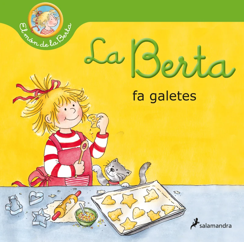 Portada: La Berta fa galetes (El món de la Berta)