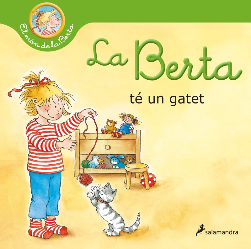 Portada: La Berta té un gatet (El món de la Berta)