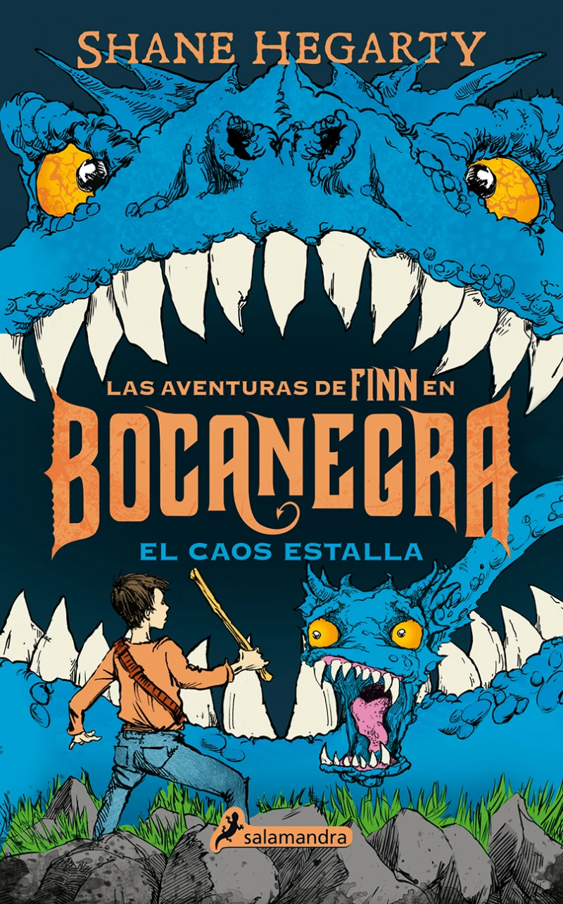 Portada: El caos estalla (Las aventuras de Finn en Bocanegra 3)