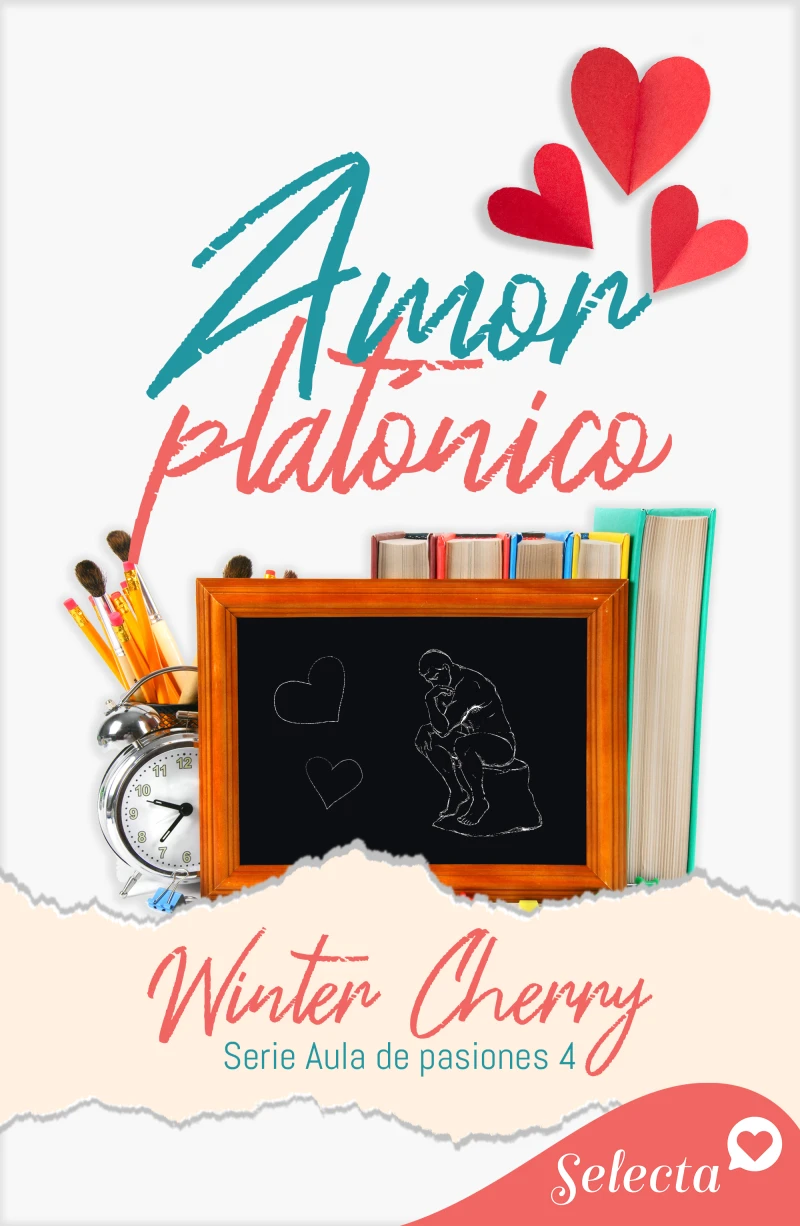 Portada: Amor platónico (Aula de pasiones 4)