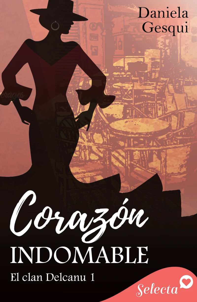 Portada: Corazón indomable (El clan Delcanu 1)