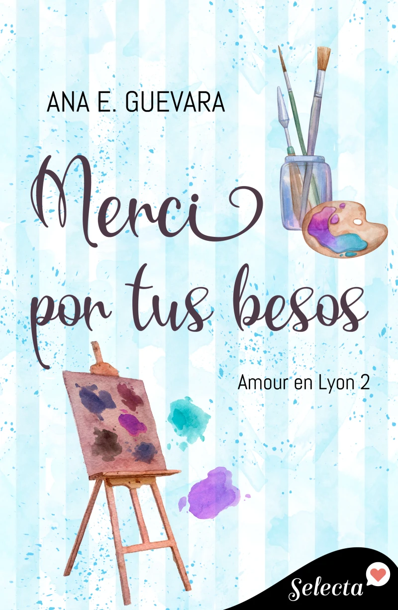 Portada: Merci por tus besos (Amour en Lyon 2)