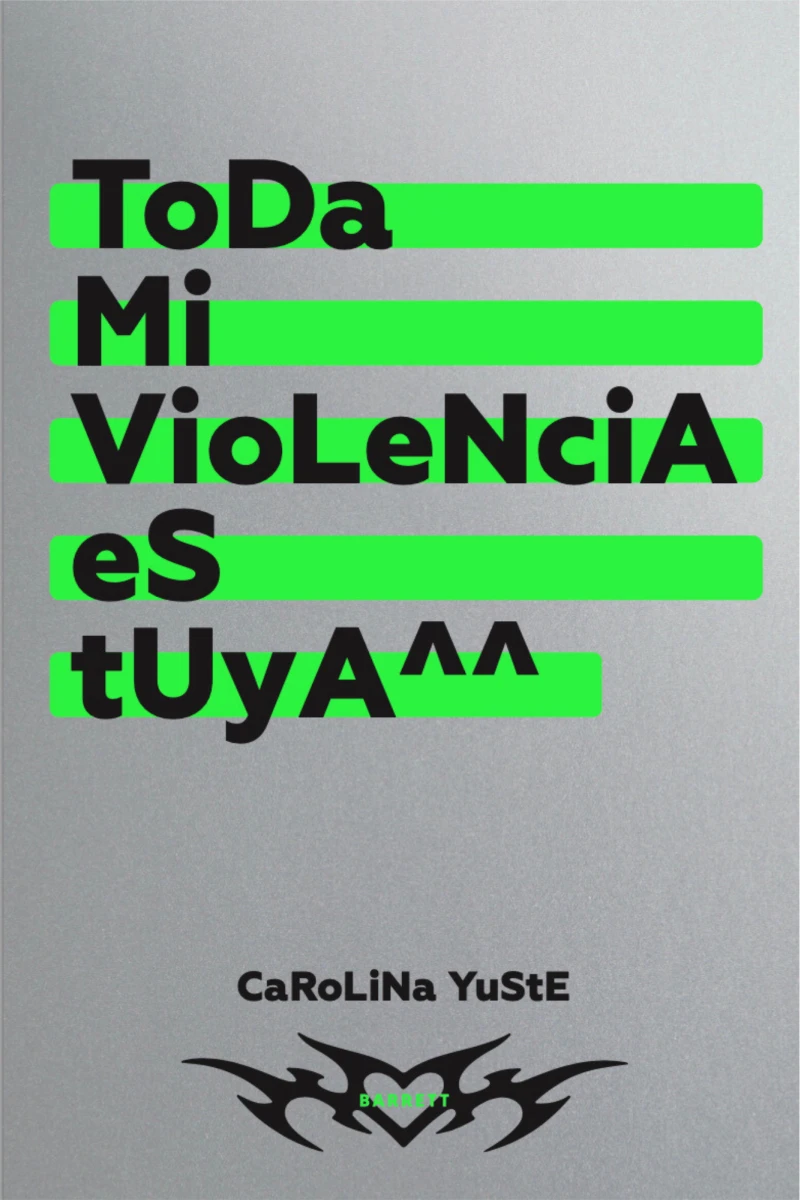 Portada: Toda mi violencia es tuya