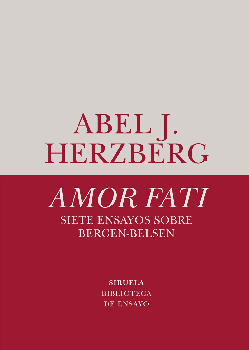 Portada: Amor fati. Siete ensayos sobre Bergen-Belsen