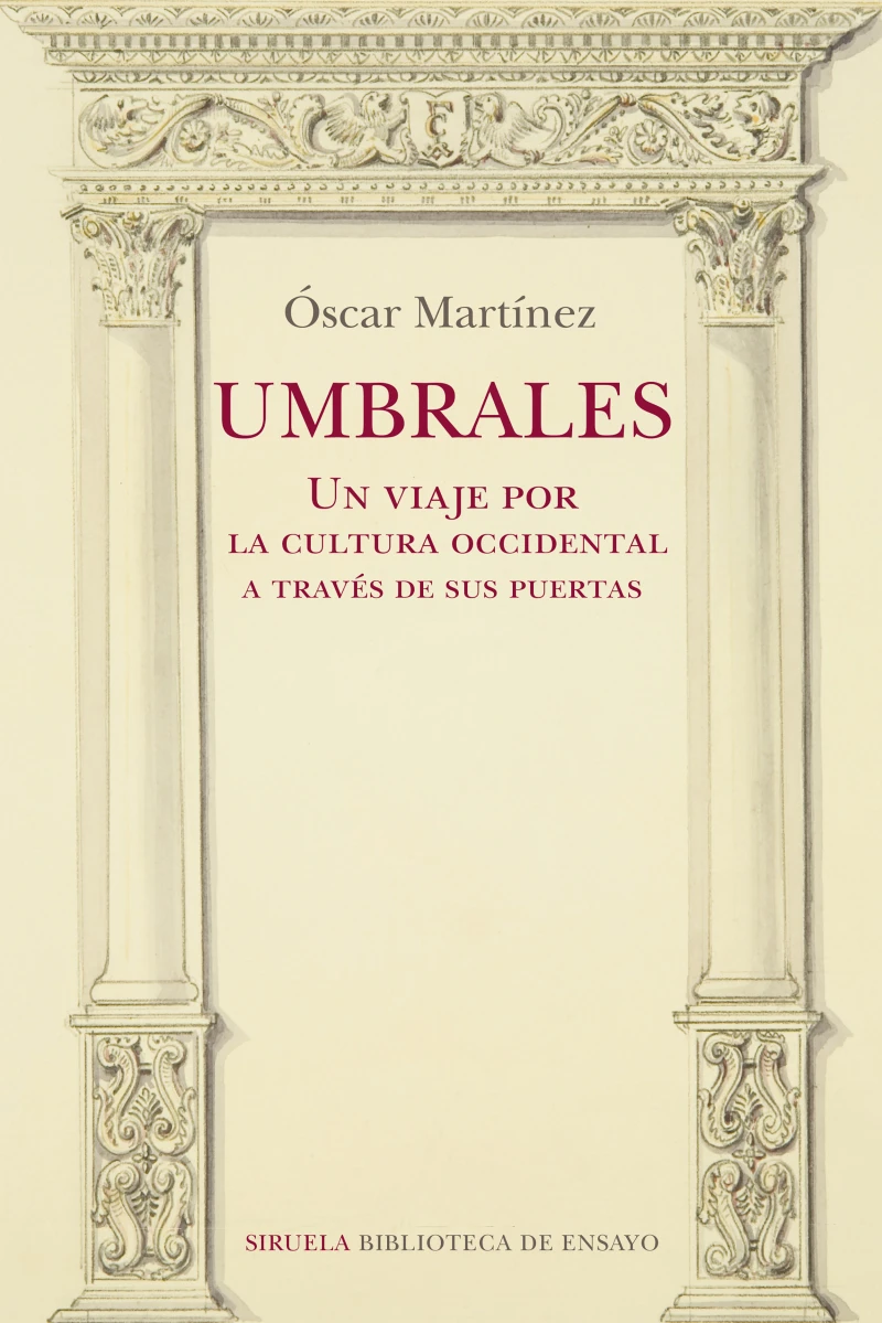 Portada: Umbrales. Un viaje por la cultura occidental a través de sus puertas