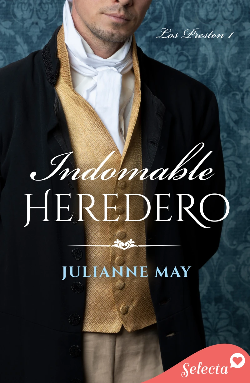 Portada: Indomable heredero (Los Preston 1)