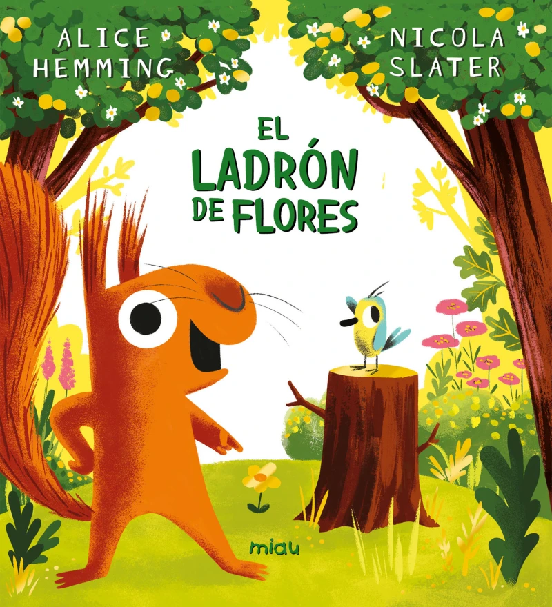 Portada: El ladrón de flores