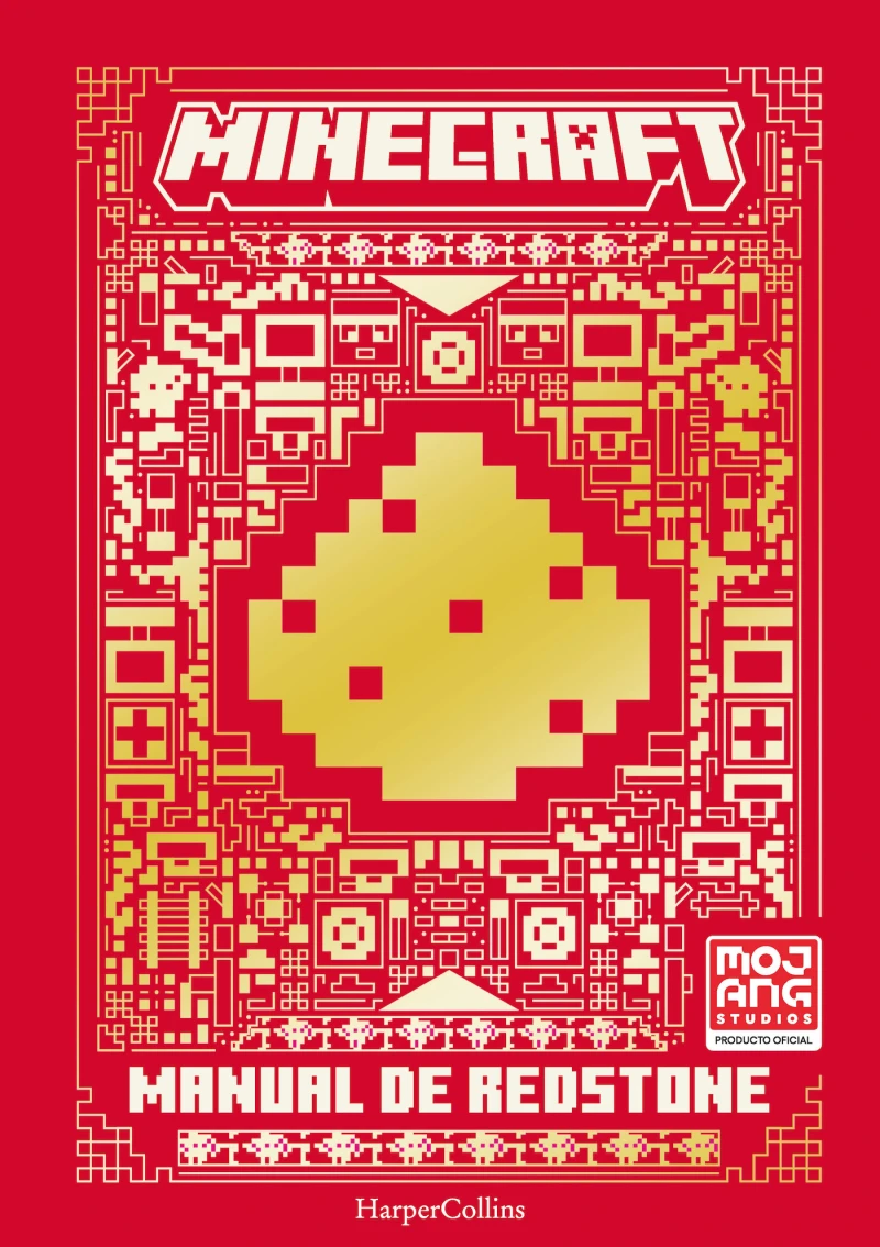 Portada: Minecraft oficial: Manual de redstone (edición actualizada)