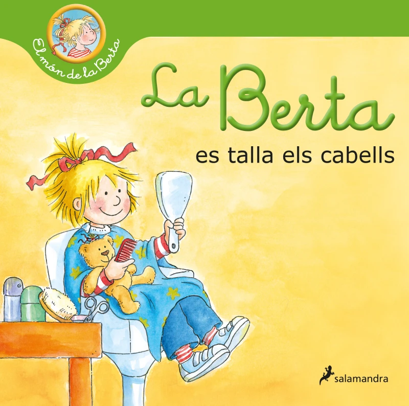 Portada: La Berta es talla els cabells (El món de la Berta)