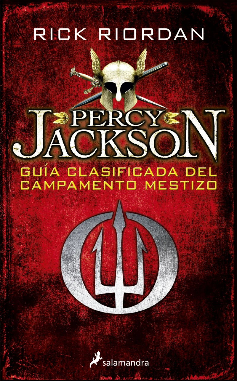 Portada: Guía clasificada del campamento mestizo (Percy Jackson)