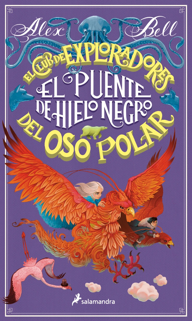 Portada: El puente de hielo negro (El Club de los Exploradores del Oso Polar 3)