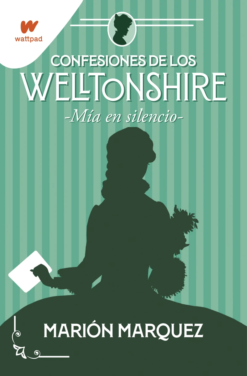 Portada: Mía en el silencio (Confesiones de los Welltonshire 2)