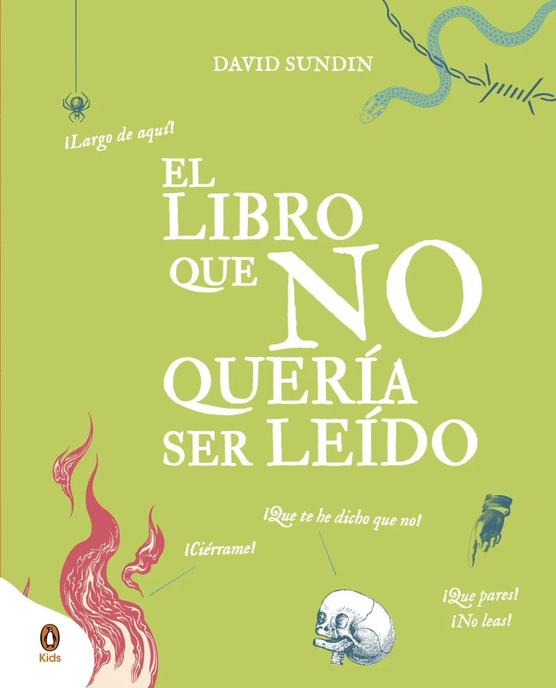 Portada: El libro que no quería ser leído