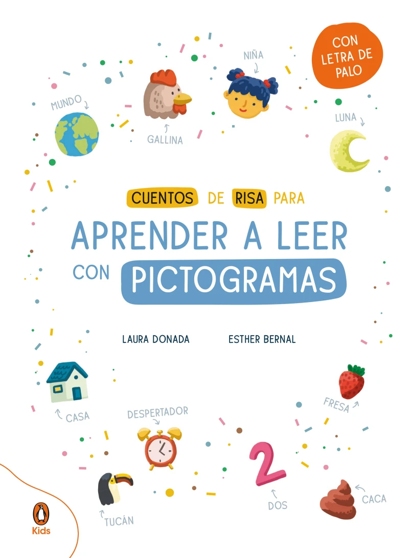 Portada: Cuentos de risa para aprender a leer con pictogramas