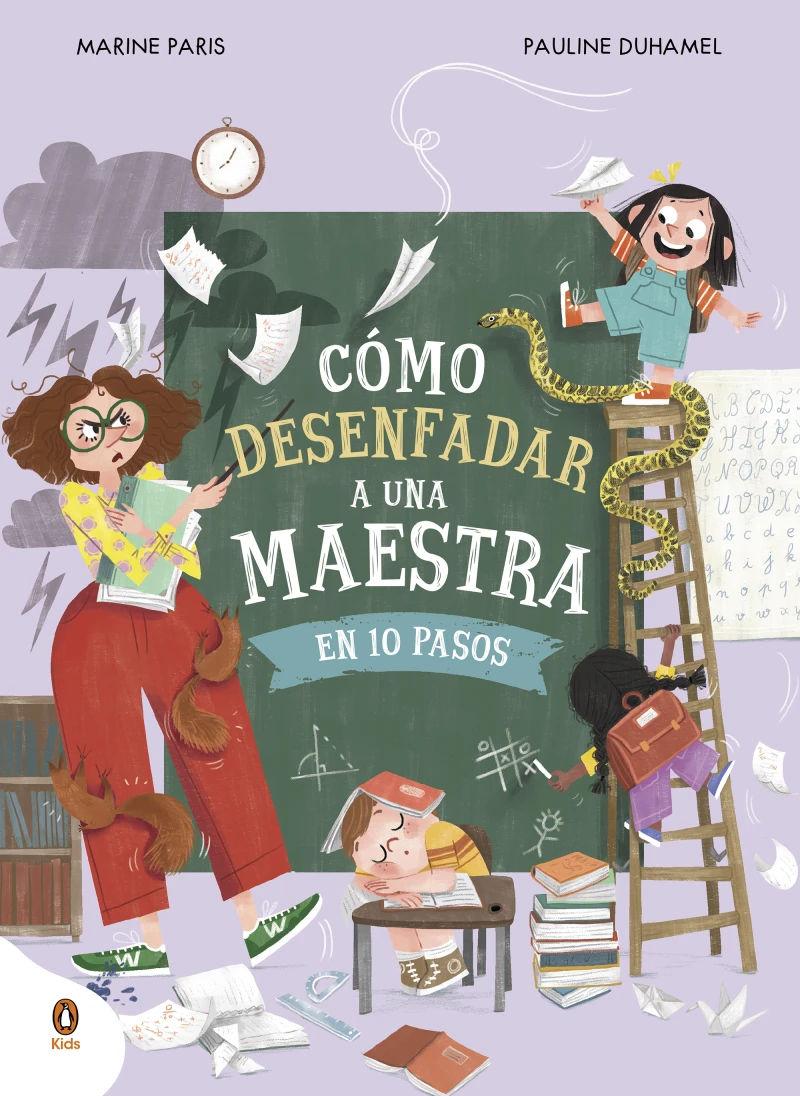 Portada: Cómo desenfadar a una maestra en 10 pasos