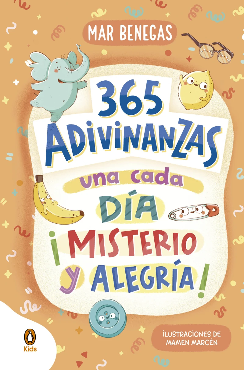 Portada: 365 adivinanzas, una cada día: misterio y alegría