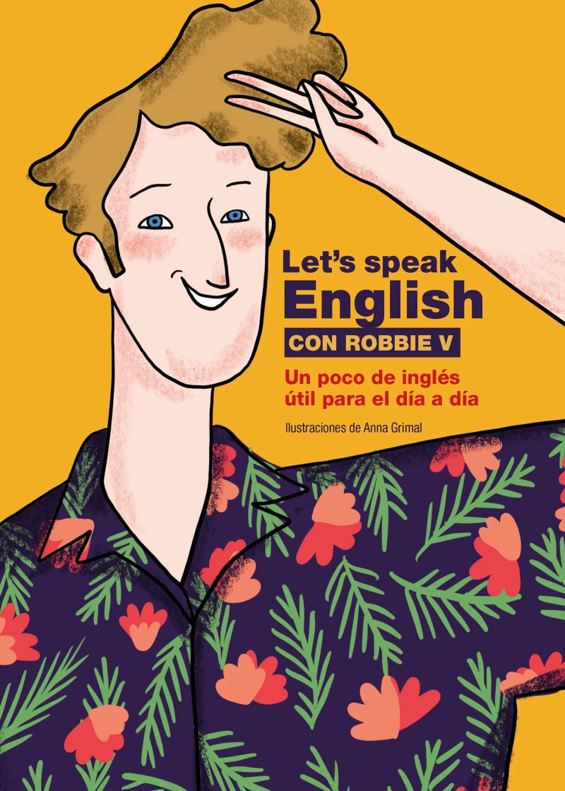 Portada: Let's speak English con Robbie V