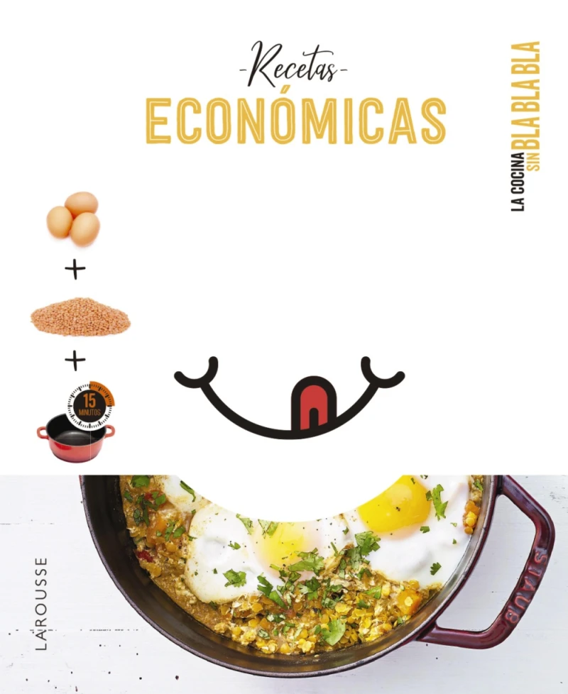 Portada: Cocina sin bla bla bla. Recetas económicas