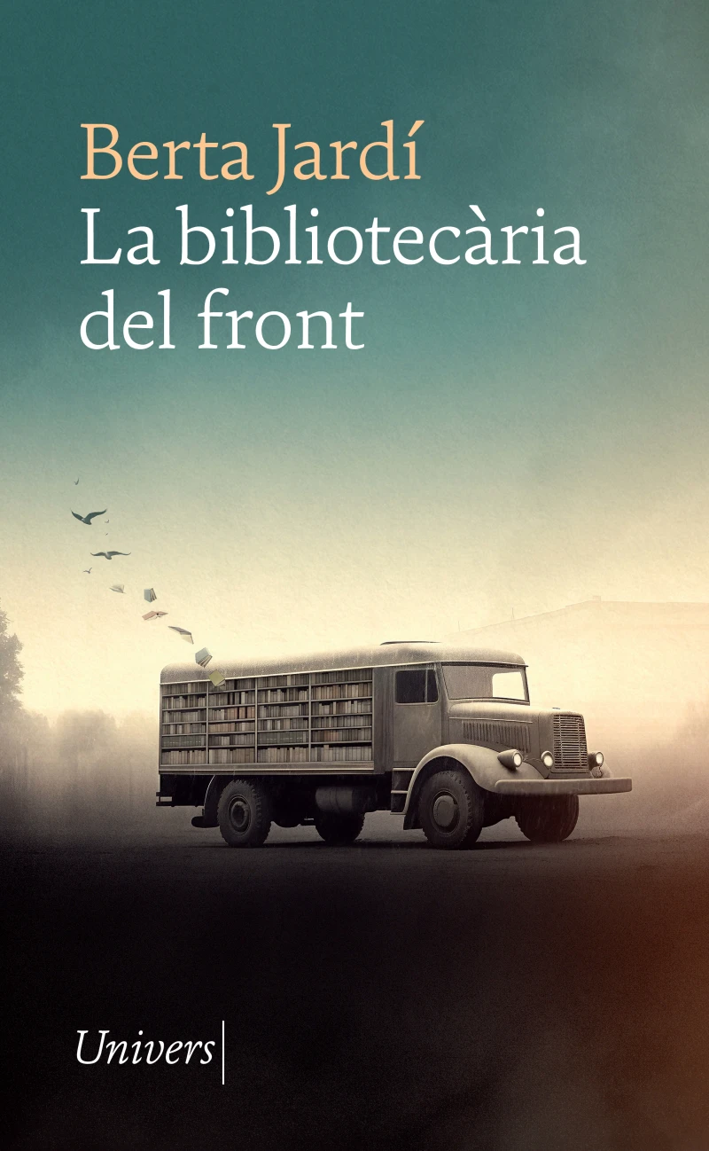 Portada: La bibliotecària del front