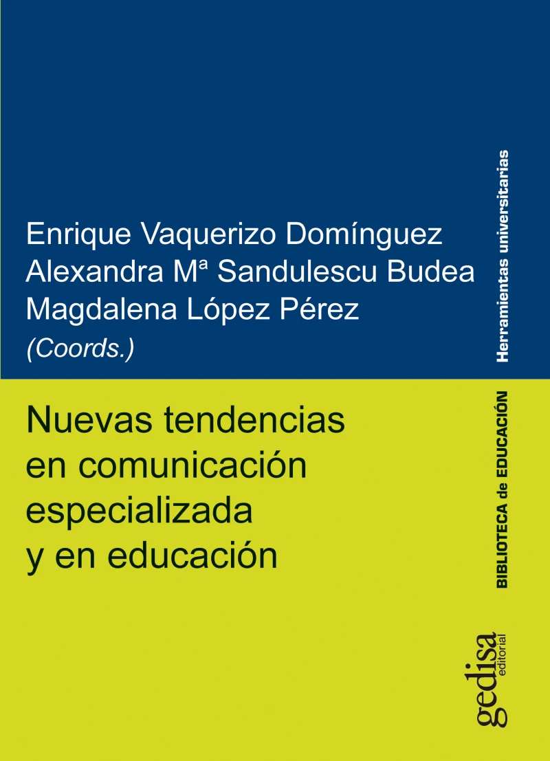 Portada: Nuevas tendencias en comunicación especializada y en educación