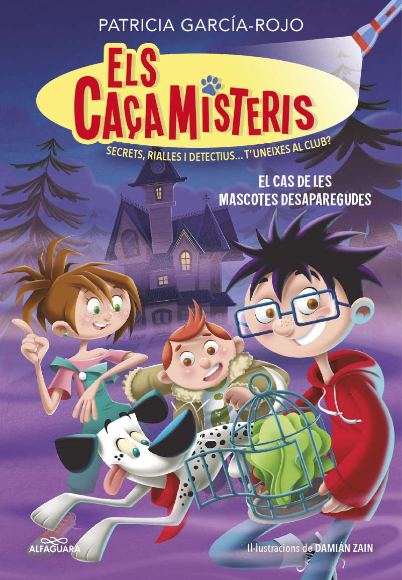 Portada: Els caçamisteris 1 - El cas de les mascotes desaparegudes