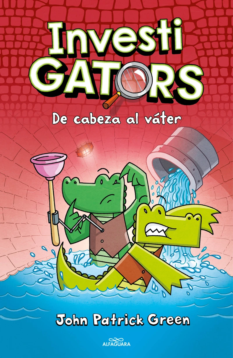 Portada: InvestiGators 2 - De cabeza al váter