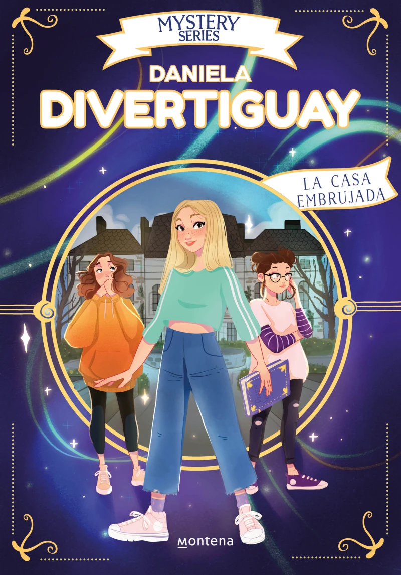Portada: Mystery Series de Daniela Divertiguay 2 - La casa embrujada