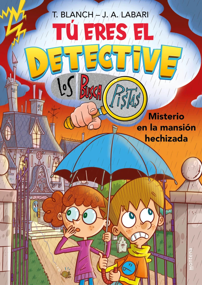Portada: Tú eres el detective con Los Buscapistas 3 - Misterio en la mansión hechizada