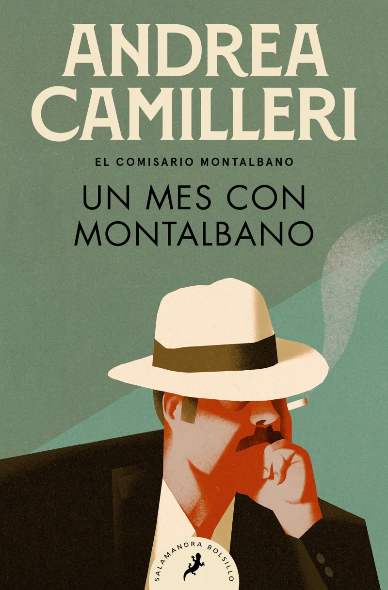 Portada del tomo 5: Un mes con Montalbano